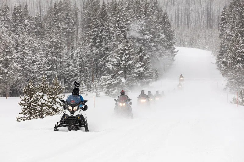 Snowmobile adventure in Vail
